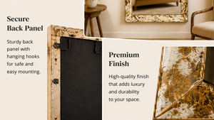 Venetian <b>Mirror</b> Black Color Carved Antique Wall <b>Mirror</b> Etched Floral Beveled Frame Antique <b>Silver</b> Full Length Decorative Luxury - Product Image 3