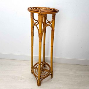 Support de plantes pour décorer le balcon, support de jardinière en rotin écologique, vente en gros - Product Image 3