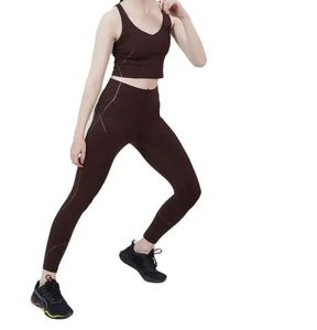 Mallas de satén Push up hechas a medida para mujer con cintura elástica para deportes Yoga Gym Fitness Wear 2025/2026 - Product Image 2