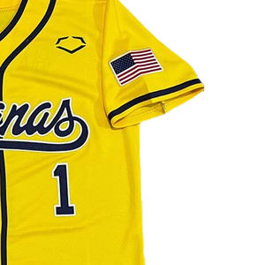 Hot Selling Breathable Unisex Customizable Custom Number High Quality <b>Baseball</b> Jersey - Product Image 3