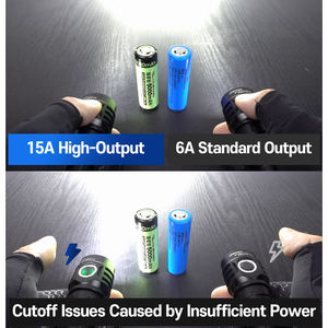 Batterie de sécurité protégée rechargeable liquide ZeroBeam Samsung 21700 15A 5000mAh à décharge élevée pour l'électronique grand public et les outils électriques - Product Image 3