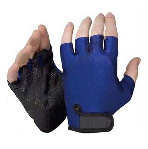 Medio dedo LICRA guantes corte dedo para conducir motocicleta deportes ciclismo montar para móvil guantes de cuero de Pakistán - Product Image 2