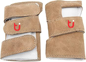 Tender Industry Suede Leather Breathable Durable Adjustable Hand Grips Wrist Straps Wraps Gymnastics Training Equipment Full - Product Image 2