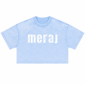 Meraj Sports Pink Crop <b>Top</b> Women Short Sleeve Crew Neck Casual Summer T-Shirt 100% Cotton Knitted Loose Fit Front Logo Printed - Product Image 4
