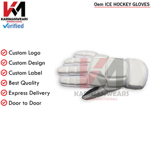 Gants de hockey en gros, gants de protection légers pour l'entraînement et les matchs, fournisseur d'équipement en vrac - Product Image 5