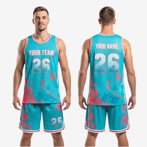 Conjuntos de Uniformes de Baloncesto de la Mejor Calidad, Conjuntos de Camiseta y Pantalones Cortos de Baloncesto Transpirables de Secado Rápido para Hombre, Ropa Deportiva, Uniforme de Baloncesto - Product Image 1