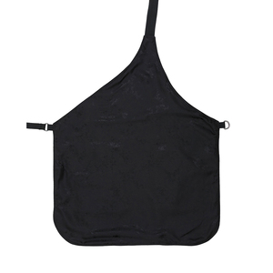Cape de coiffure professionnelle en cuir avec taille ajustable et poches pour usage en salon de coiffure - Product Image 2