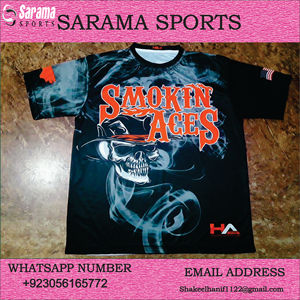 Latest Stylish and Standard Men's <b>Animal</b> Print Eco-Friendly Breathable Quick Dry Softball Shirts - Product Image 6