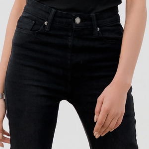 Jeans de Mujer de Alta Calidad, Corte Recto y Ajustado, Estilo Casual, Pantalones de Mezclilla para Mujer, Precio al por Mayor Personalizado - Product Image 5