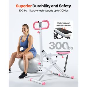 Attrezzatura per Esercizi Pieghevole Facile da Montare, Stazione Multifunzione per Squat Profondi, Vogatore e Macchina per Glutei per Uso Domestico - Product Image 3