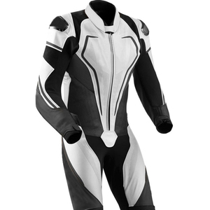 Traje de Motocicleta de Cuero para Hombre con Armadura Protectora con Certificación CE, Diseño Aerodinámico con Ventilación y Durabilidad - Product Image 5