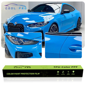 Vinilo Adhesivo para Automóviles de Alta Calidad Color Azul Helado Camaleón que Cambia de Color, Protección Antiarañazos, Rollo Completo para Envolver el Vehículo - Product Image 1