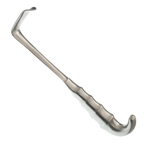 Richardson Retractor <b>9</b> 1/2 Inch Grip Handle Surgical Retractor Extra Large 3/4 x 2 Inch Blade Stainless Steel Instrument - Product Image 2