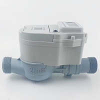 Compteur d'eau en plastique 4G GPRS GSM Internet des objets Compteur d'eau intelligent DN25mm de haute qualité