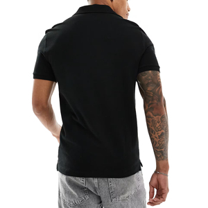 Chemise pour homme en coton 100% solide, personnalisable, à manches courtes, de haute qualité, respirante, avec services OEM de qualité économique. - Product Image 3