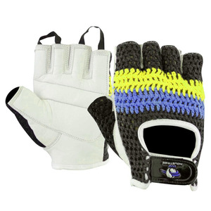 Gym <b>Gloves</b> For Powerlifting Strength Training Reinforced Palm Protection Breathable Fitness Workout Mittens For Men - Product Image 3