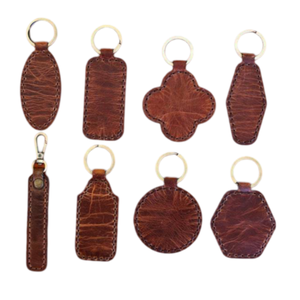 พวงกุญแจและพวงกุญแจหนังทำเองทำจากหนังแท้100% สำหรับเป็นกุญแจราคาถูก - Product Image 1