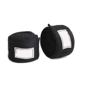 Vendas de Boxeo de Algodón Negro, Cómodas para Entrenamiento, Aptas para Todas las Estaciones - Product Image 4