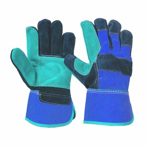 Gants de travail en cuir de vachette pleine fleur, doux et confortables, résistants à l'abrasion et à la chaleur, pour le travail du bois et le jardinage - Product Image 6