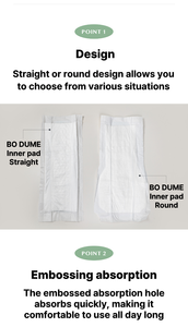 BODUME Couche-culotte jetable pour adulte, type droit, 560x240mm, 30 pièces, haute absorption, respirante, en tissu non tissé, anti-fuites 3D - Product Image 2