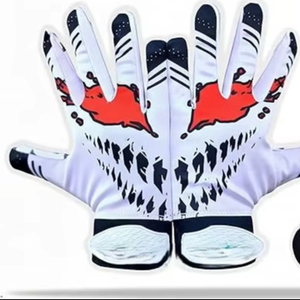 Gants de football américain Calup Industries pour hommes, femmes, garçons, jeunes, avec paume en silicone ultra-adhérente - Product Image 1