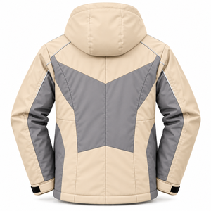 USB <b>Heated</b> Winter Jacket <b>Men</b> Women Rechargeable Battery Outdoor Hooded <b>Coat</b> Smart Temperature Control OEM ODM - Product Image 2