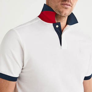 Men's Modern Fit Polo <b>Collar</b> <b>T</b>-<b>Shirt</b> Soft Stretch Fabric Breathable Comfortable Casual Top for Office College Daily Wear - Product Image 6