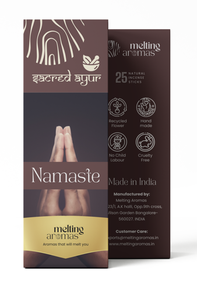 NAMASTE Organic Bamboo Wood Religious <b>Masala</b> Incense Sticks - Product Image 2