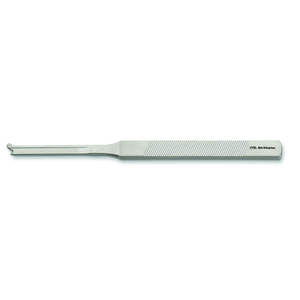 Ostéotome argenté 18cm ostéotome chirurgical gardé pour la conception latérale de Protection des tissus mous d'ostéotomies de rhinoplastie - Product Image 1