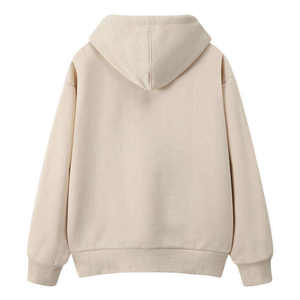 Hoodie streetwear de haute qualité, faible MOQ, design unique, léger, couleur unie. - Product Image 2
