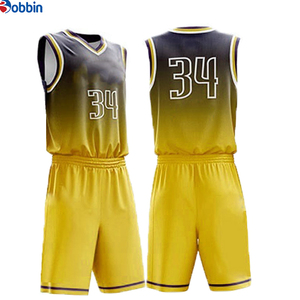 เสื้อบาสเก็ตบอลแบบมีโลโก้ทีมตามสั่ง ดีไซน์สุดฮิต พิมพ์สีสันสดใส ระบายอากาศได้ดี ชุดบาสเก็ตบอลสั่งทำส่วนตัว - Product Image 4