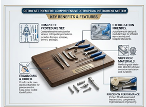 Set de Craneotomía Pediátrica |   Instrumental Neuroquirúrgico Completo para Cirugía Cerebral Pediátrica |   Acero Inoxidable de Alta Precisión - Product Image 3