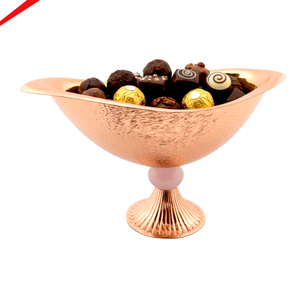 Modern Minimalist Metal Bowl Handmade Polished Decorative Storage for Nuts Snacks Sweets Tableware Serving Bowl - Product Image 4