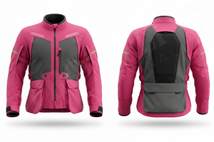 เสื้อแจ็คเก็ตมอเตอร์ไซค์ผ้าคอร์ดูรอยคุณภาพสูง พร้อมแผ่นรองกันกระแทกและสายรัดปรับได้ ให้ความสบายและการปกป้องอย่างดีเยี่ยม - Product Image 5