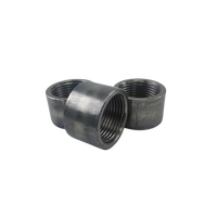 Raccord demi-marchand noir de 1-1/4 pouces