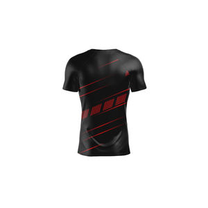 Camiseta Deportiva Personalizada, Elástica, Ajustada, Cuello Alto, para Hombre, para Entrenamiento, Gimnasio, Ropa Deportiva, Manga Corta, Compresión - Product Image 6