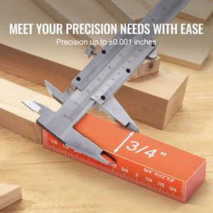 Set di 16 Blocchi di Misurazione di Precisione per Falegnameria con Marcature Laser Chiare, Strumento per Imparziali e Organizzazione Attrezzi - Product Image 2