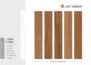 Baldosa de porcelana mate suave de 200x1200 mm, diseñada para crear una profundidad espacial tranquila y una estructura de suelo estable. - Product Image 2