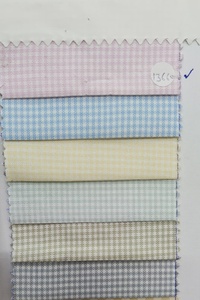 Sweat-shirt écologique, biologique, respirant, de poids moyen, imprimé à carreaux Oxford et mini-carreaux pour filles et garçons - Product Image 1