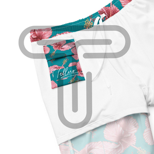 Shorts de plage d'été pour hommes avec impression Logo et design personnalisés Shorts de surf de qualité supérieure fermeture à la taille élastique plaine - Product Image 3