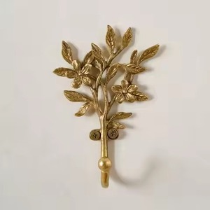 Porte-manteau mural en métal pour la maison, crochets muraux pour manteaux, chapeaux et sacs, rangement pour entrée - Product Image 3