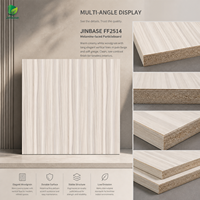Panneau de particules mélaminé Jinbase FF2514 Crème Érable 12mm MFC E0 4x8ft Finition de première qualité Certifié CARB P2 Garantie 2 ans
