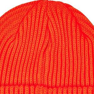 Unisex Solid Color Knit <b>Cap</b> Winter Casual Fitted Beanie 100% Acrylic 56-58CM Head Circumference - Product Image 4