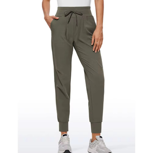 Services OEM, vêtements de rue pour femmes, pantalons slim fit pour femmes, pantalons décontractés de haute qualité, taille haute, couleur unie, pantalon pour femmes - Product Image 3