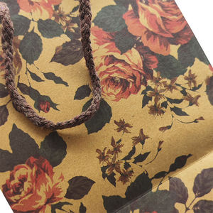 Custom Logo Kraft Paper Bags for Shoes & <b>Small</b> Business Packaging - Product Image 5