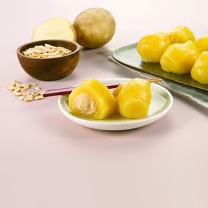 [MILWON] Pastel de Arroz de Calabaza, Surtido para Venta al por Menor, Pastel de Arroz de Calabaza Dulce Coreano con Textura Masticable, Pastel de Calabaza y Patata Dulce - Product Image 4