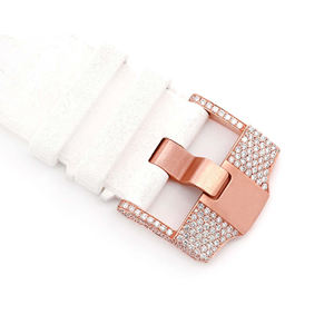 Reloj de Cuarzo Moissanite Personalizado Completamente Engastado con Cristales, Esfera de Cristal, Estilo Urbano de Lujo, Edición Limitada - Product Image 2