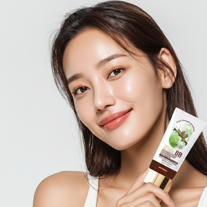 Crème BB hydratante à l'escargot avec SPF50 PA, triple fonction, amélioration du teint, maquillage 50ml - Product Image 2