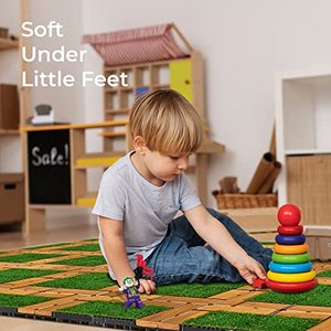 FG-VCG-AA anti-dérapant Acacia bois mélange d'herbe carré carreaux de sol 300x300mm moderne intérieur/extérieur balcon jardin chambre décor chaleur - Product Image 5