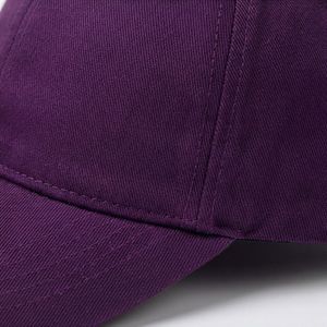 Gorras de Béisbol Color Morado Oscuro para Mujer, Ajuste Perfecto, Refrigerantes, Adaptables, Diseño Superior de Algodón, Estilo Chic Universal - Product Image 5